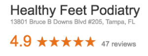 Healthy Feet Google Reviews for Sidebar